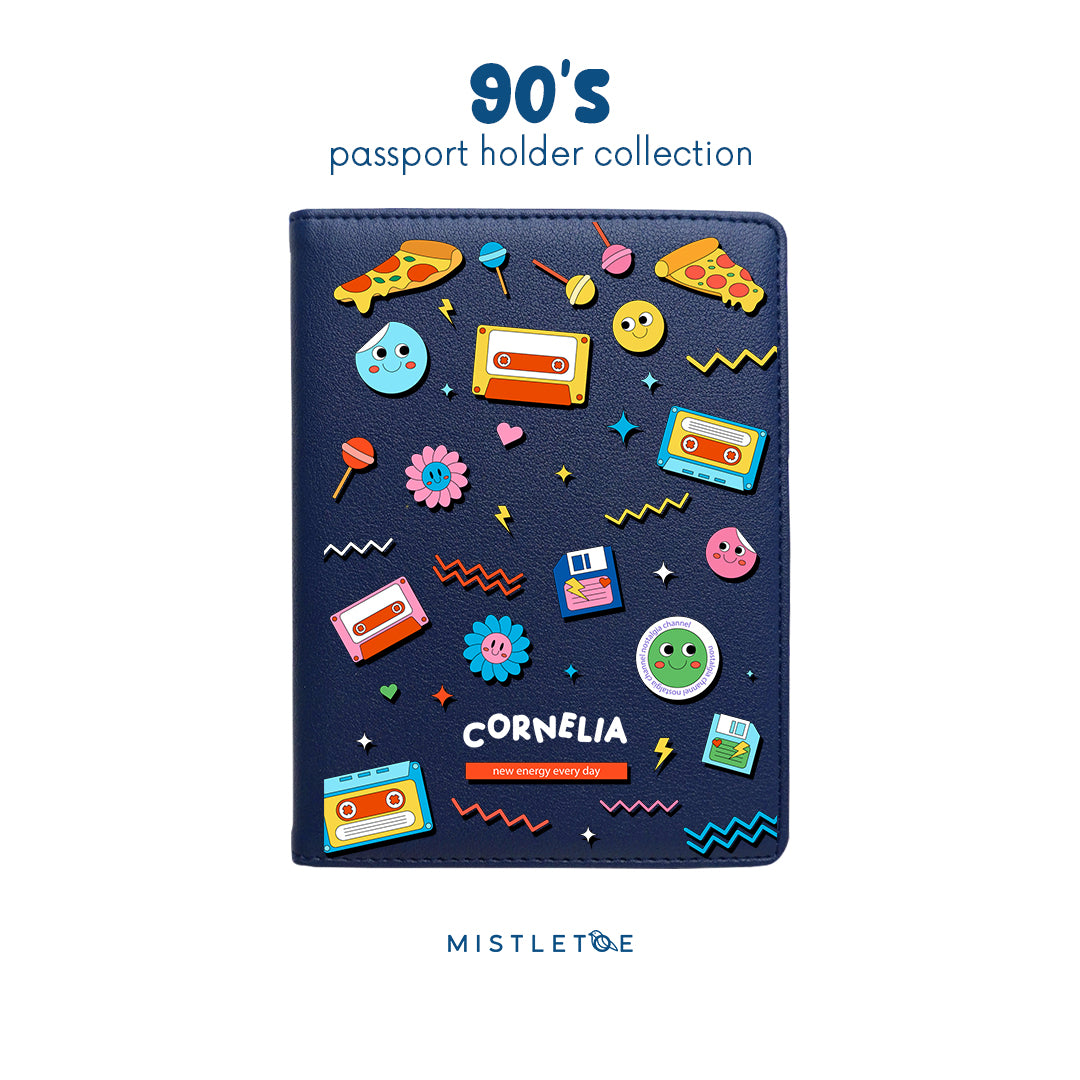 90's Nostalgia - Passport Holder