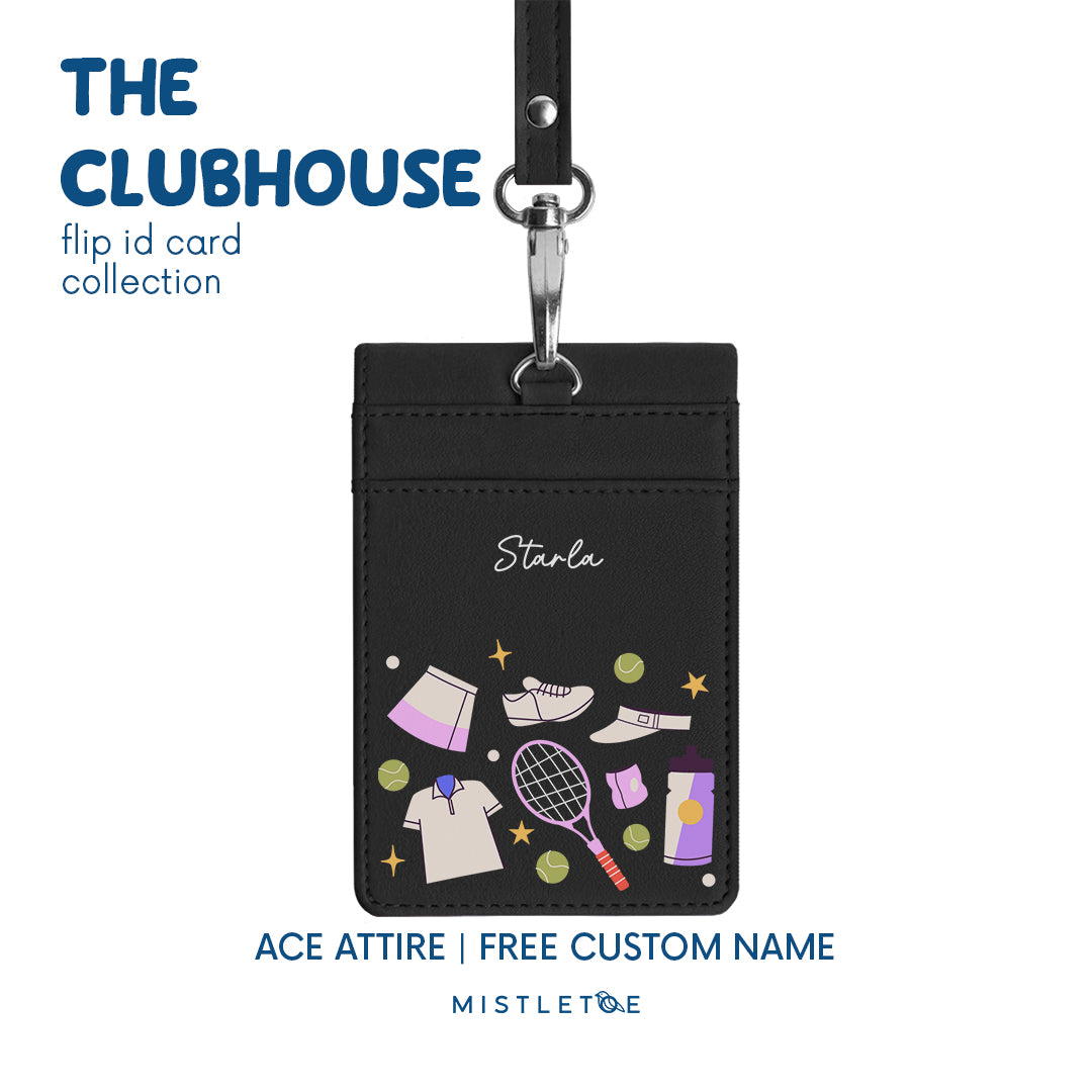 Ace Attire - Flip ID Card | Lanyard