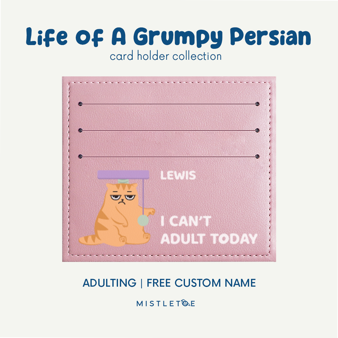 Adulting - Card Holder