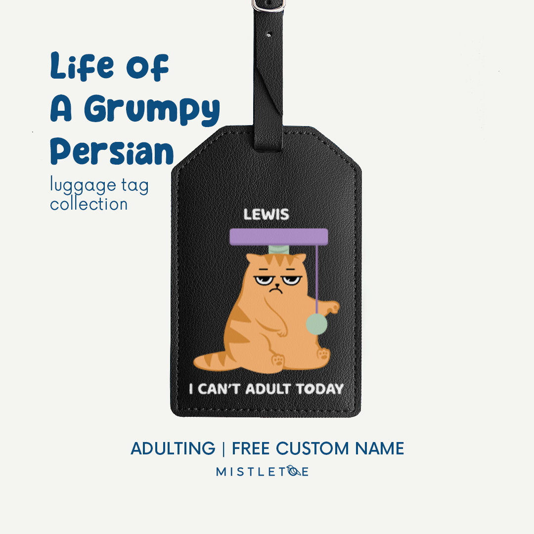 Adulting - Luggage Tag