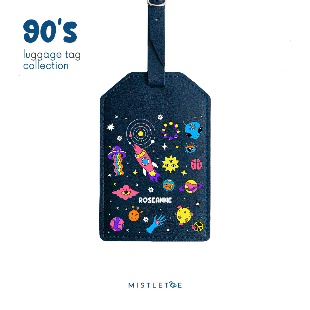 Alien Antics - Luggage Tag