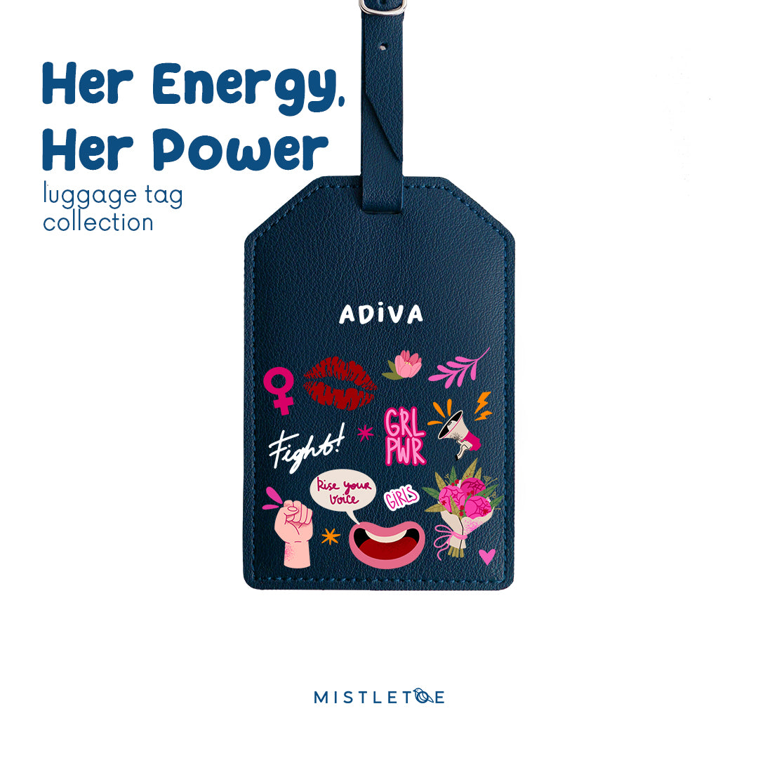 Bloom Brave - Luggage Tag