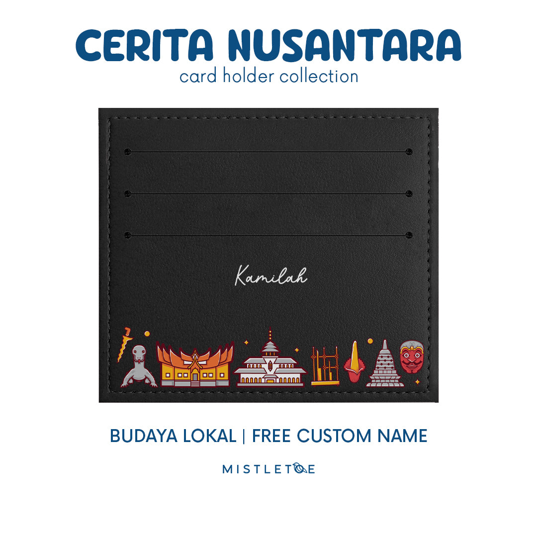 Budaya Lokal - Card Holder