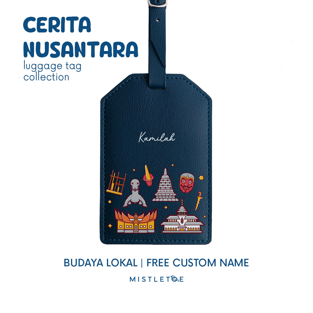 Budaya Lokal - Luggage Tag