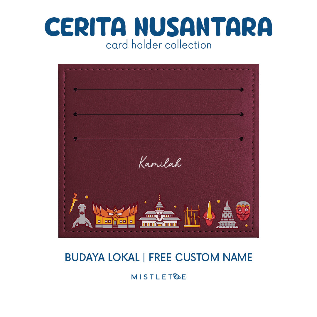 Budaya Lokal - Card Holder