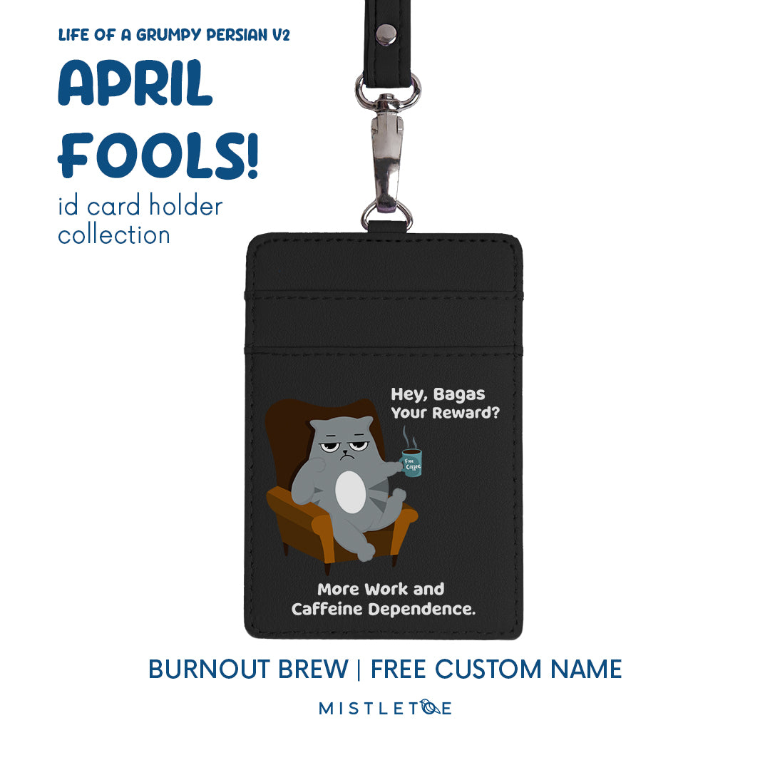 Burnout Brew - ID Card Holder | Lanyard