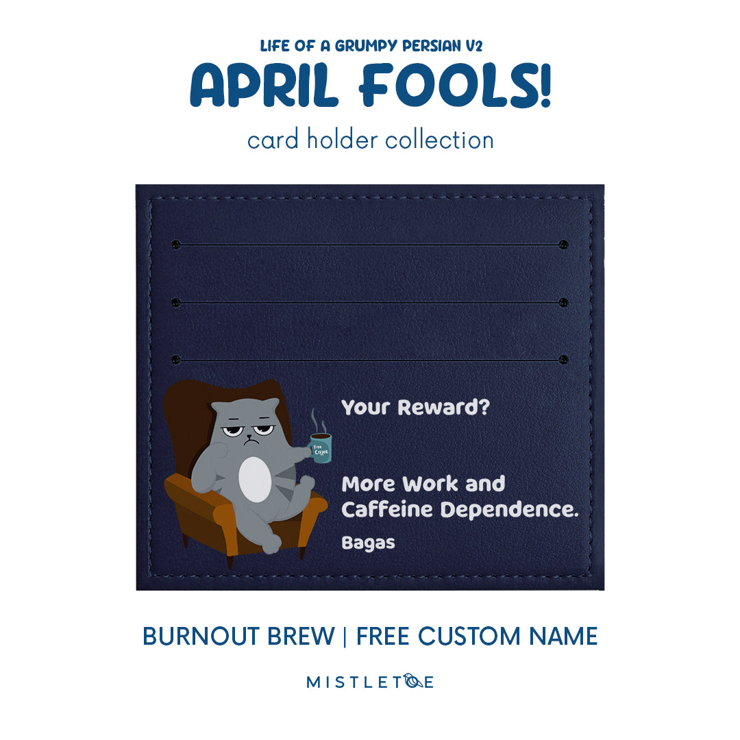 Burnout Brew - Card Holder