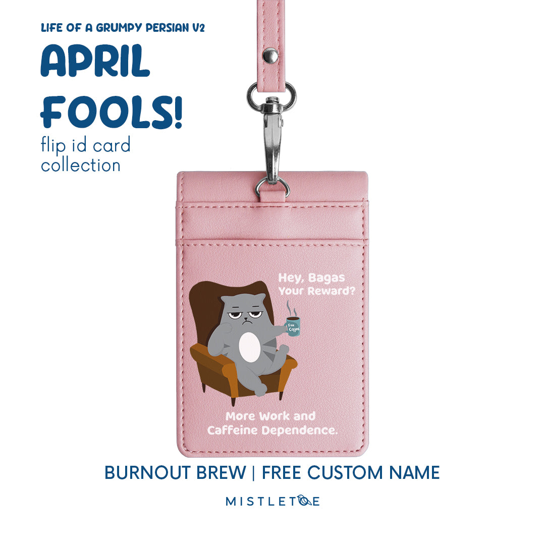 Burnout Brew - Flip ID Card | Lanyard