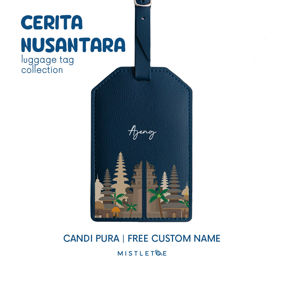 Candi Pura - Luggage Tag