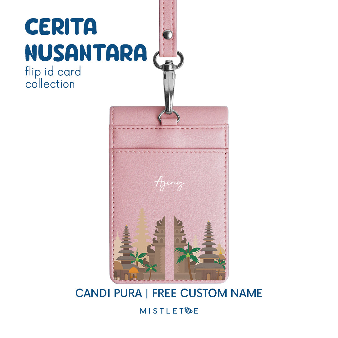 Candi Pura - Flip ID Card | Lanyard