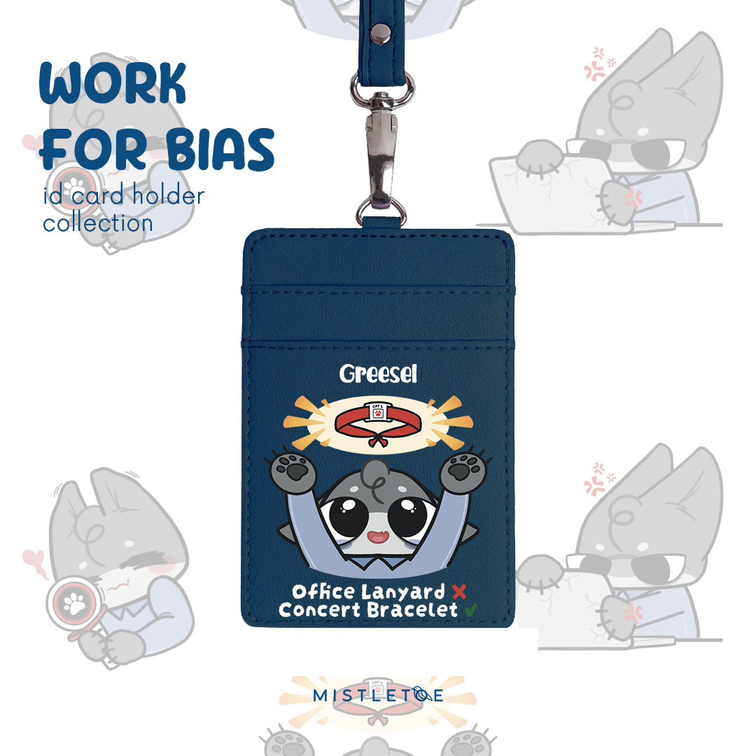 Cat 1 Nih Boss - ID Card Holder | Lanyard