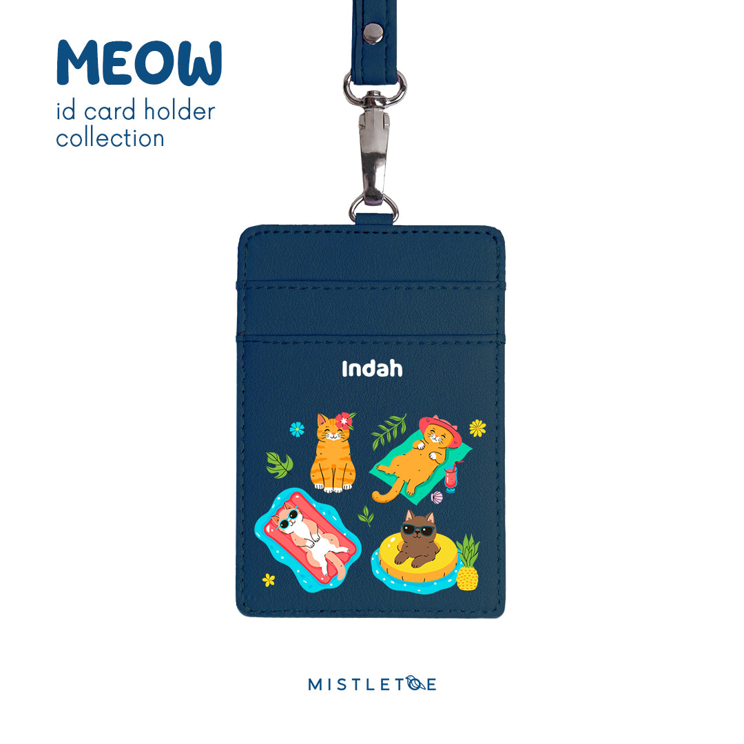 Catcation - ID Card Holder | Lanyard
