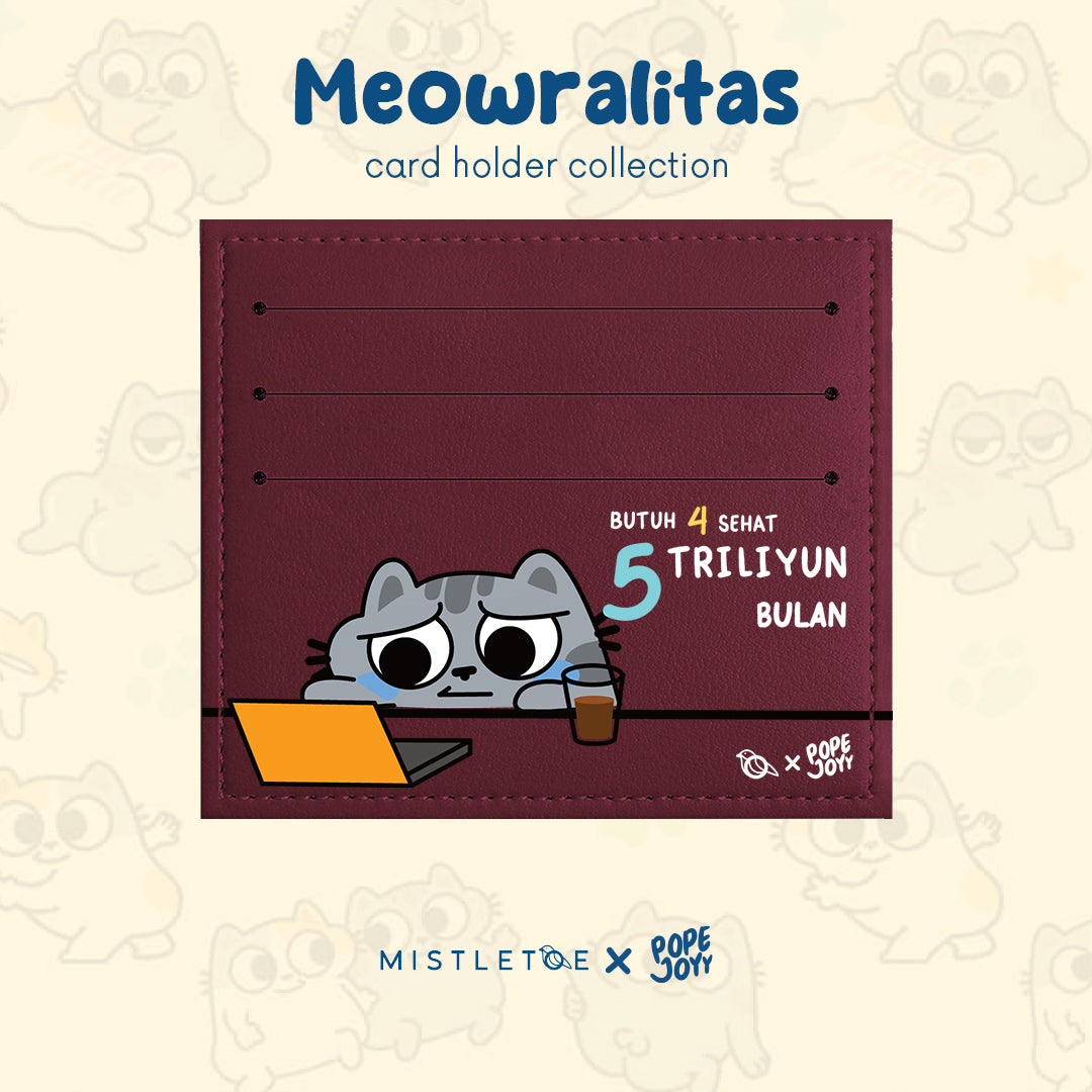 Catporate Slave - Card Holder
