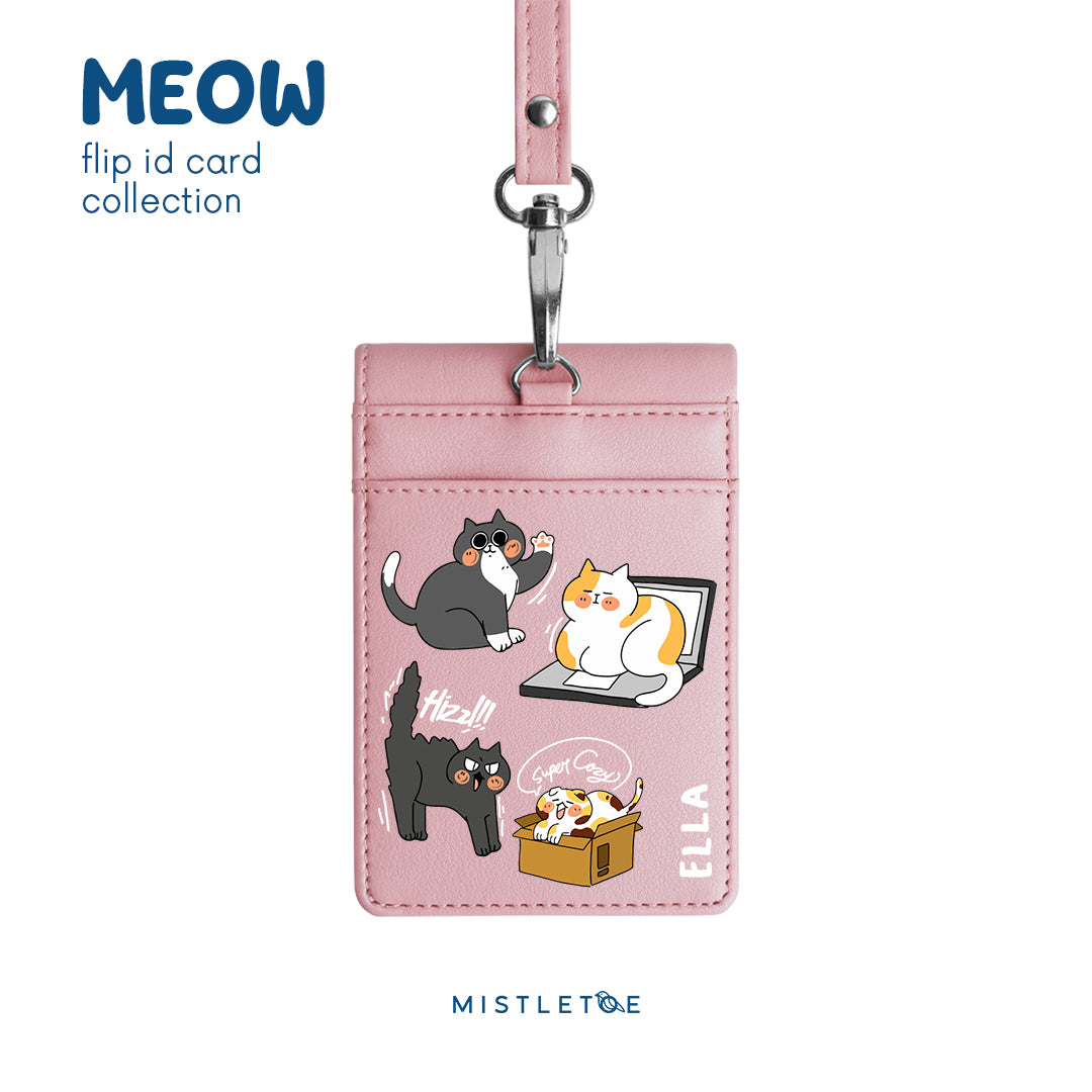 Chaos But Cozy - Flip ID Card | Lanyard