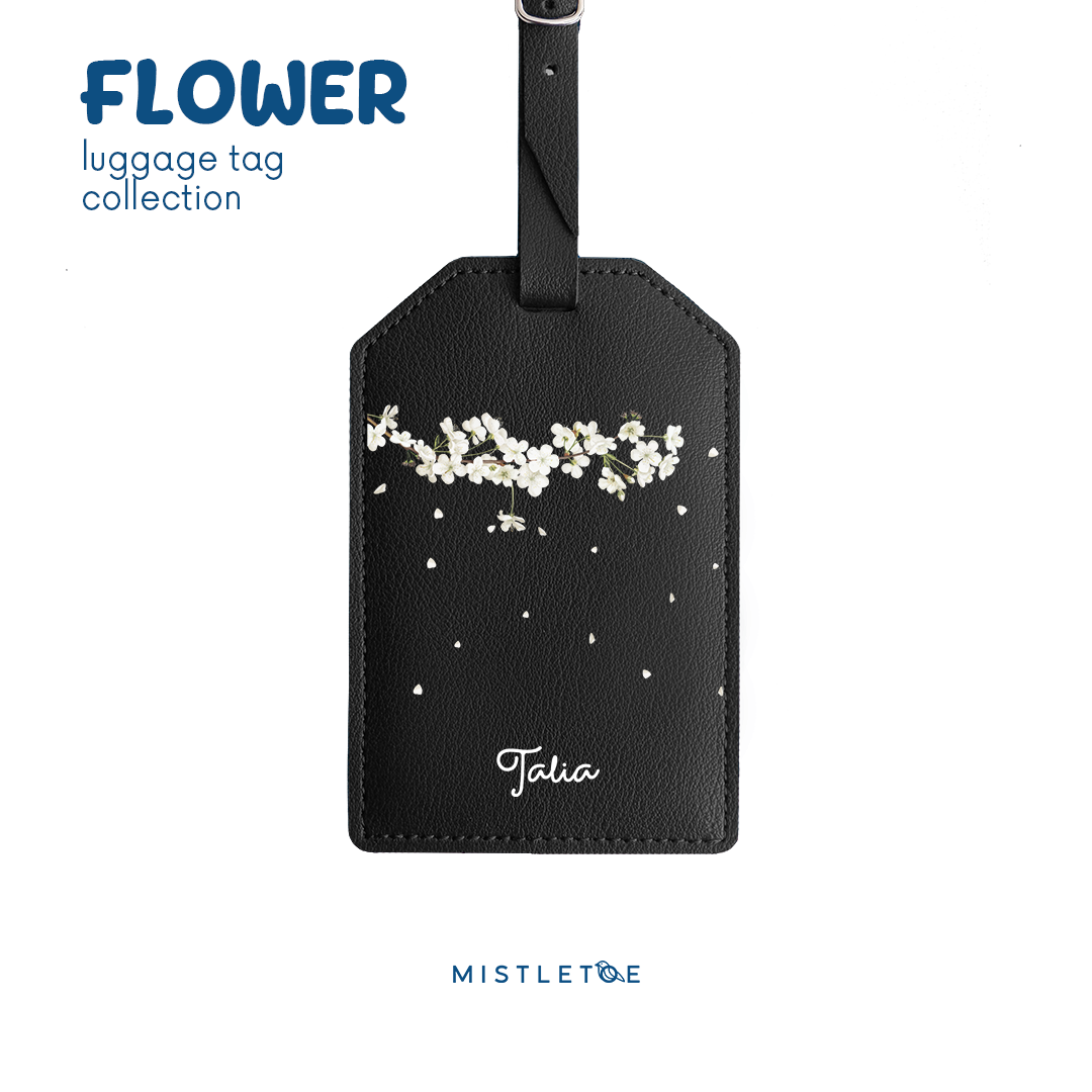 Cherry Blossom - Luggage Tag