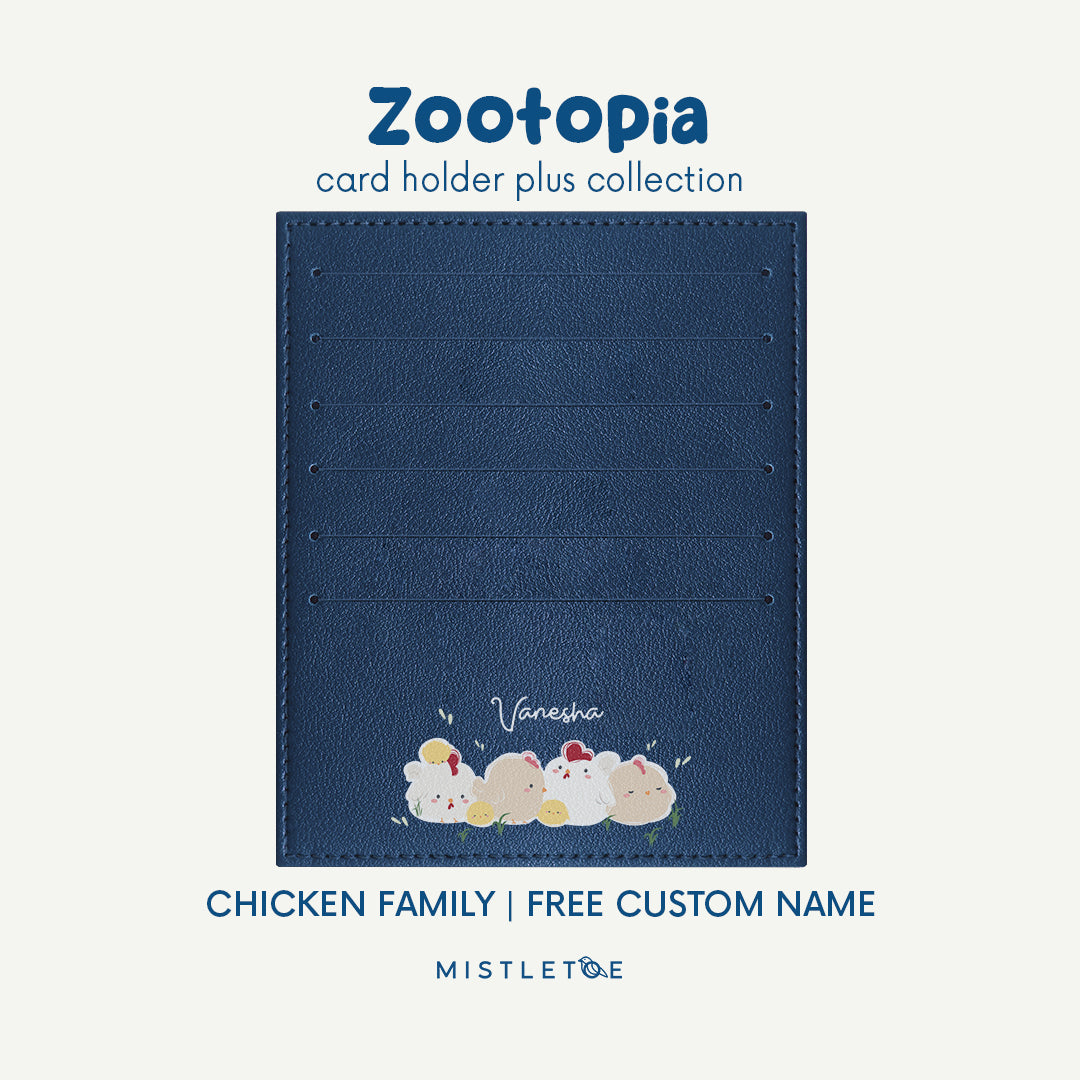 Chicken Family - Card Holder Plus