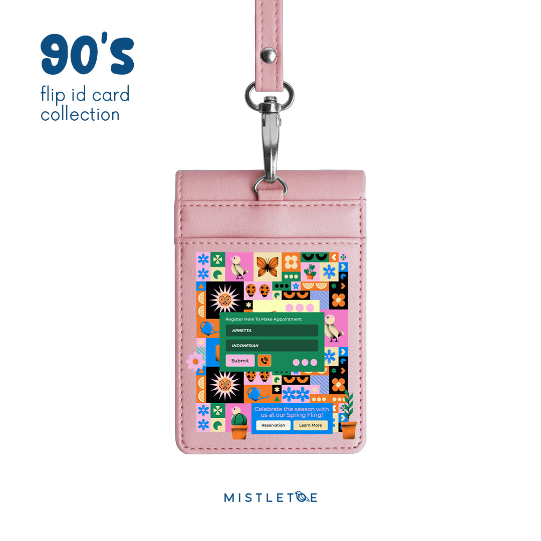 Cosmic Garden - Flip ID Card | Lanyard