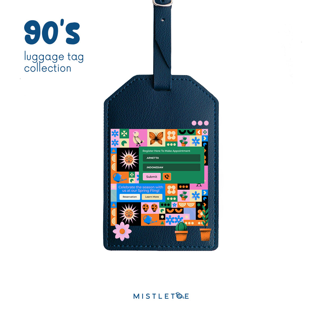 Cosmic Garden - Luggage Tag