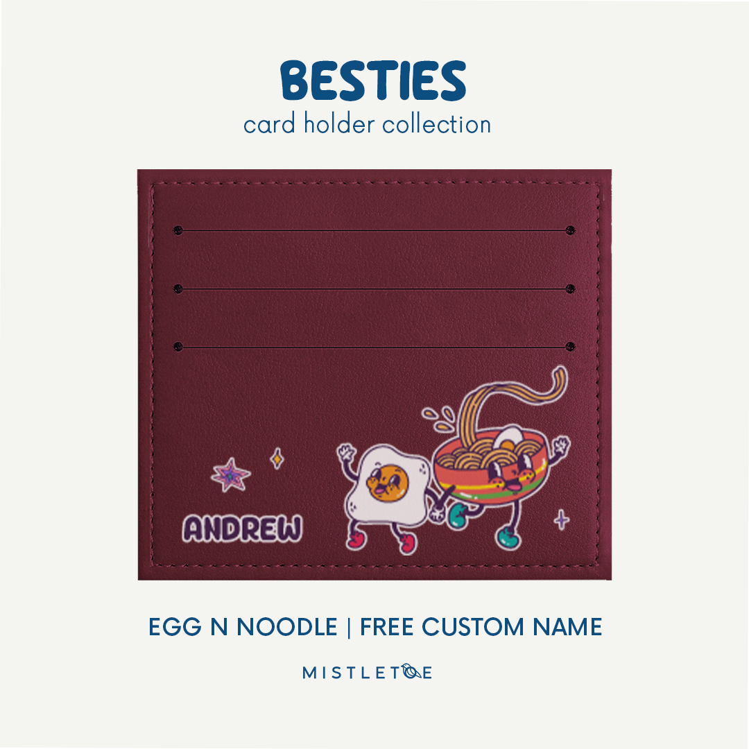 Egg n Noodle - Card Holder