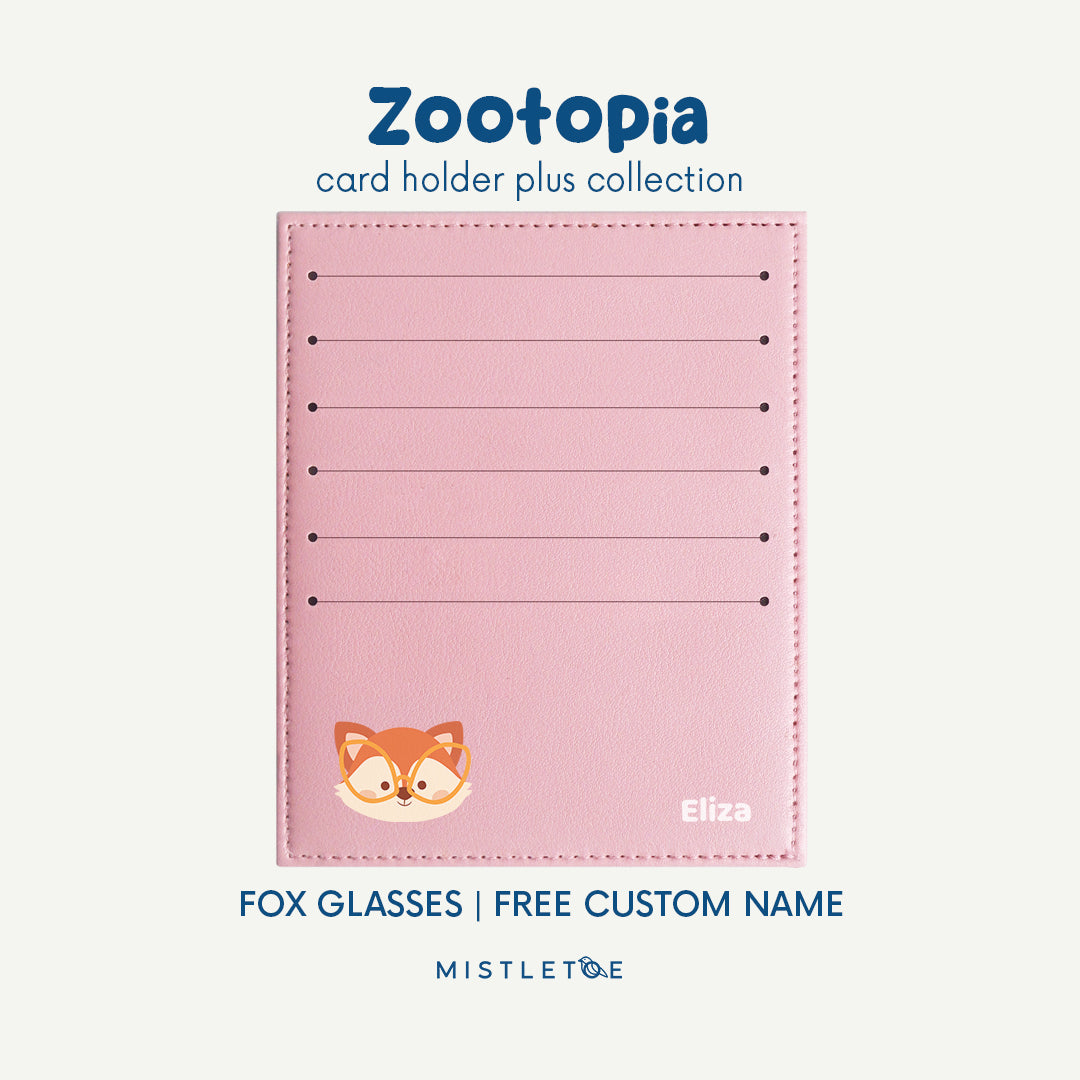 Fox Glasses - Card Holder Plus