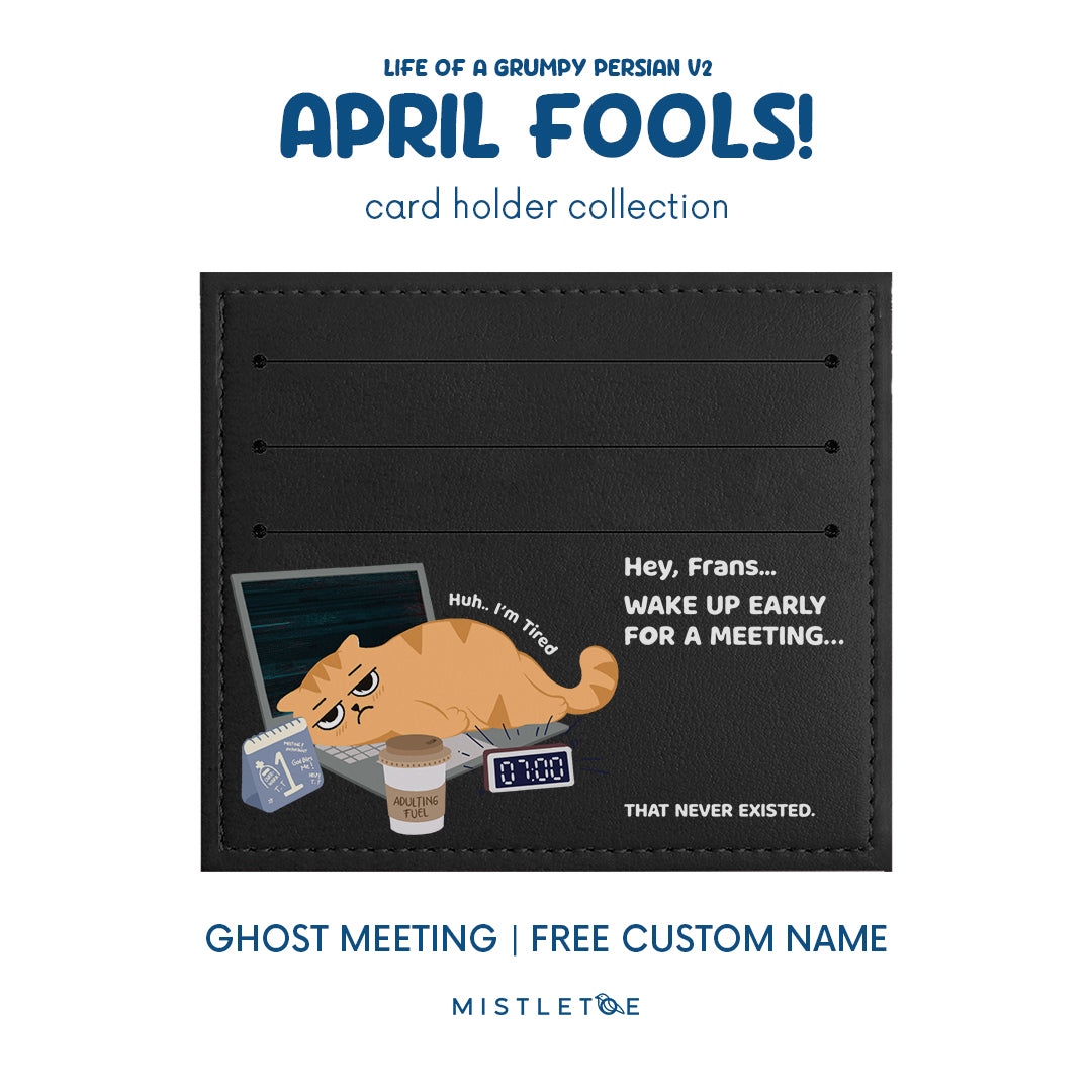 Ghost Meeting - Card Holder