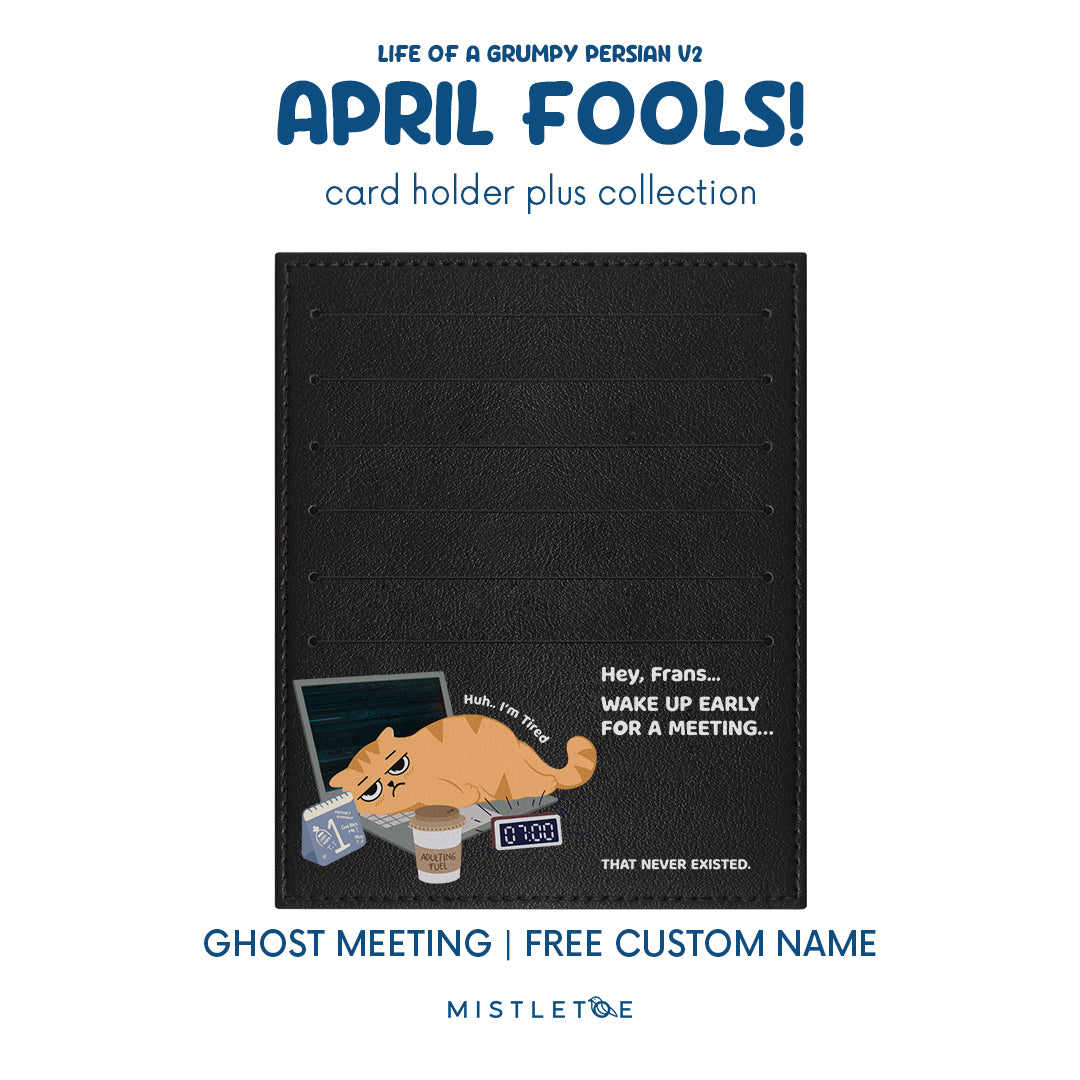 Ghost Meeting - Card Holder Plus