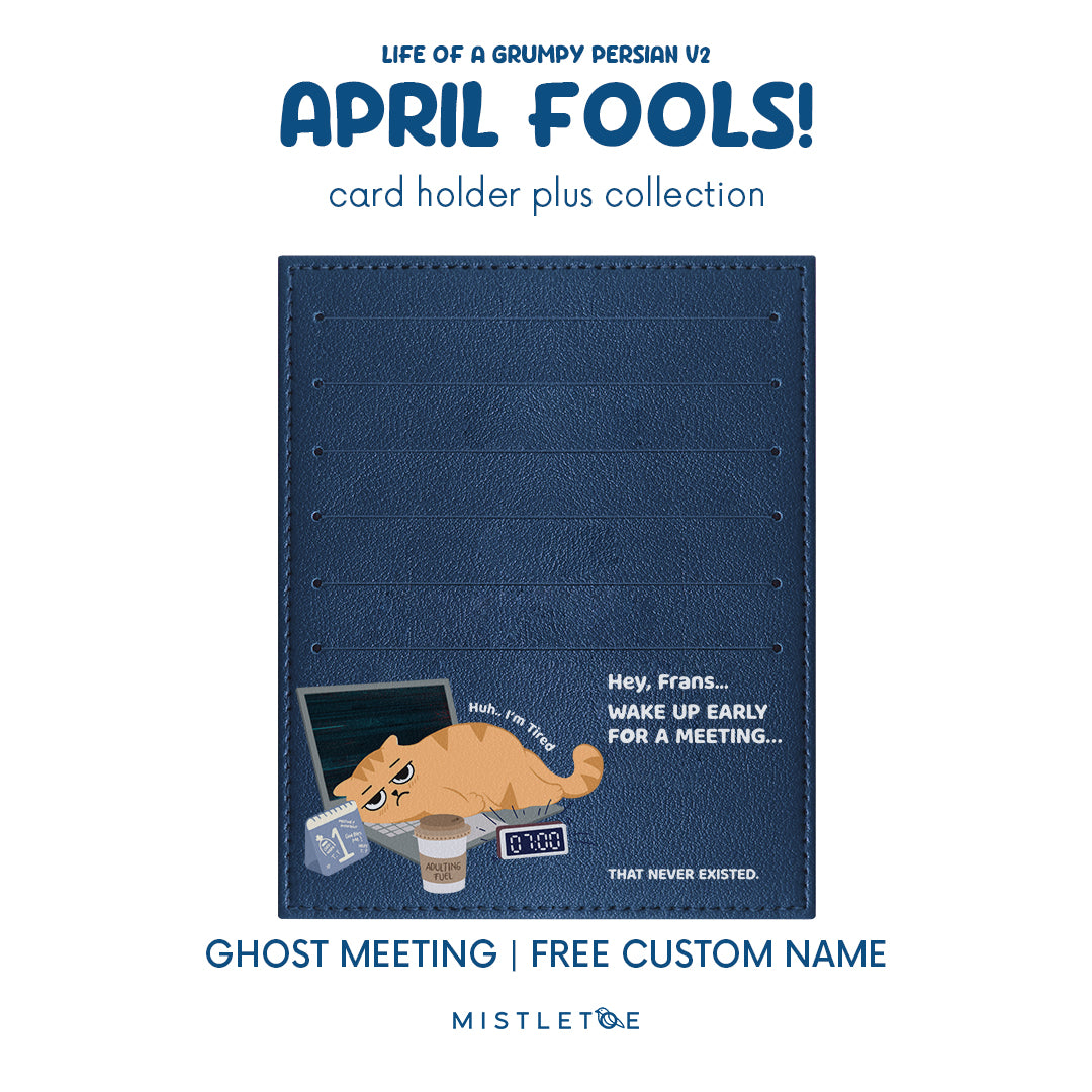 Ghost Meeting - Card Holder Plus