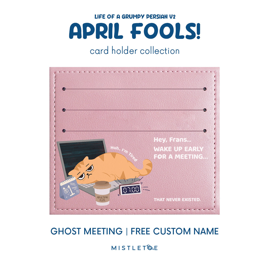Ghost Meeting - Card Holder