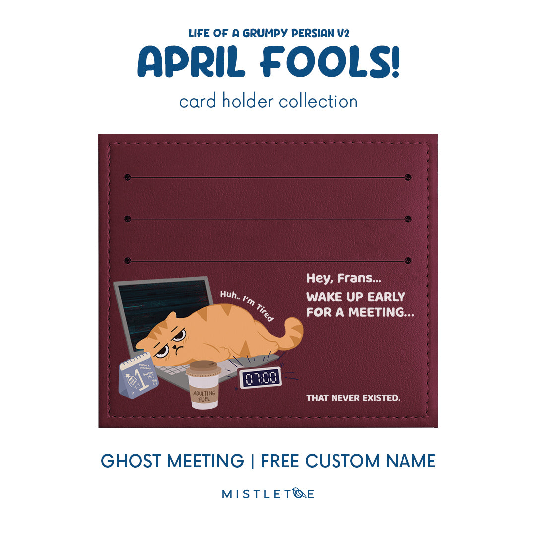 Ghost Meeting - Card Holder