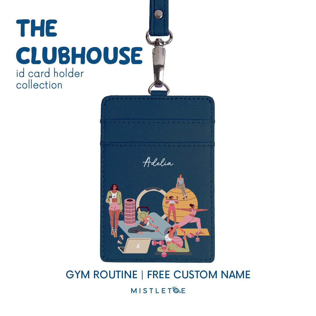 Gym Routine - ID Card Holder | Lanyard