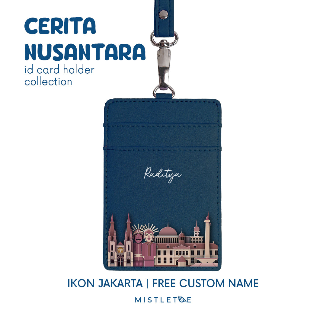 Ikon Jakarta - ID Card Holder | Lanyard