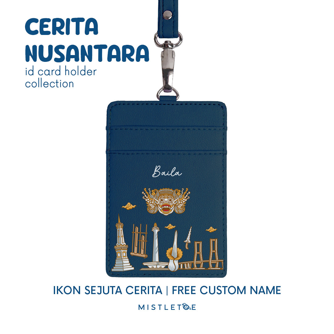 Ikon Sejuta Cerita - ID Card Holder | Lanyard
