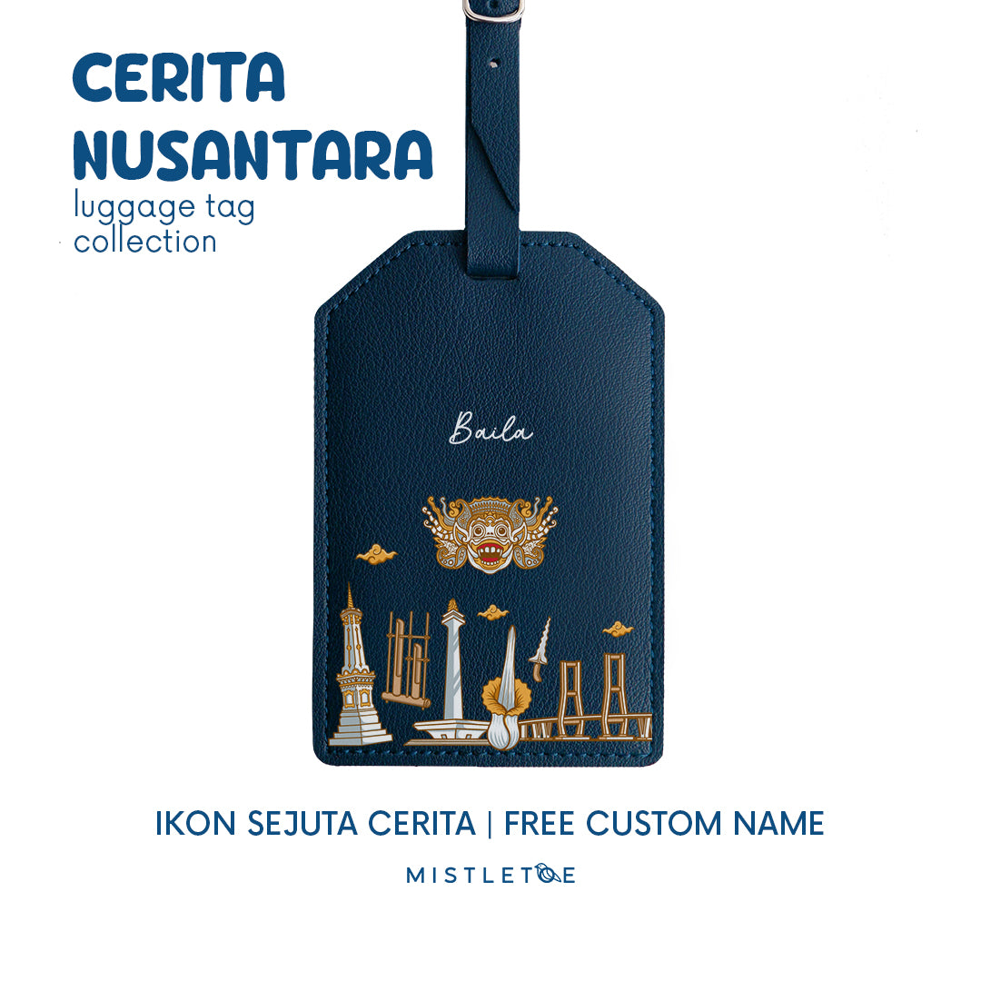 Ikon Sejuta Cerita - Luggage Tag