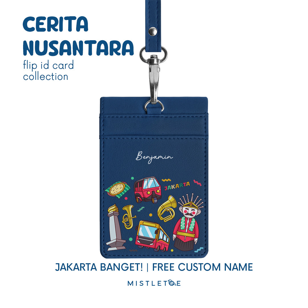 Jakarta Banget! - Flip ID Card | Lanyard