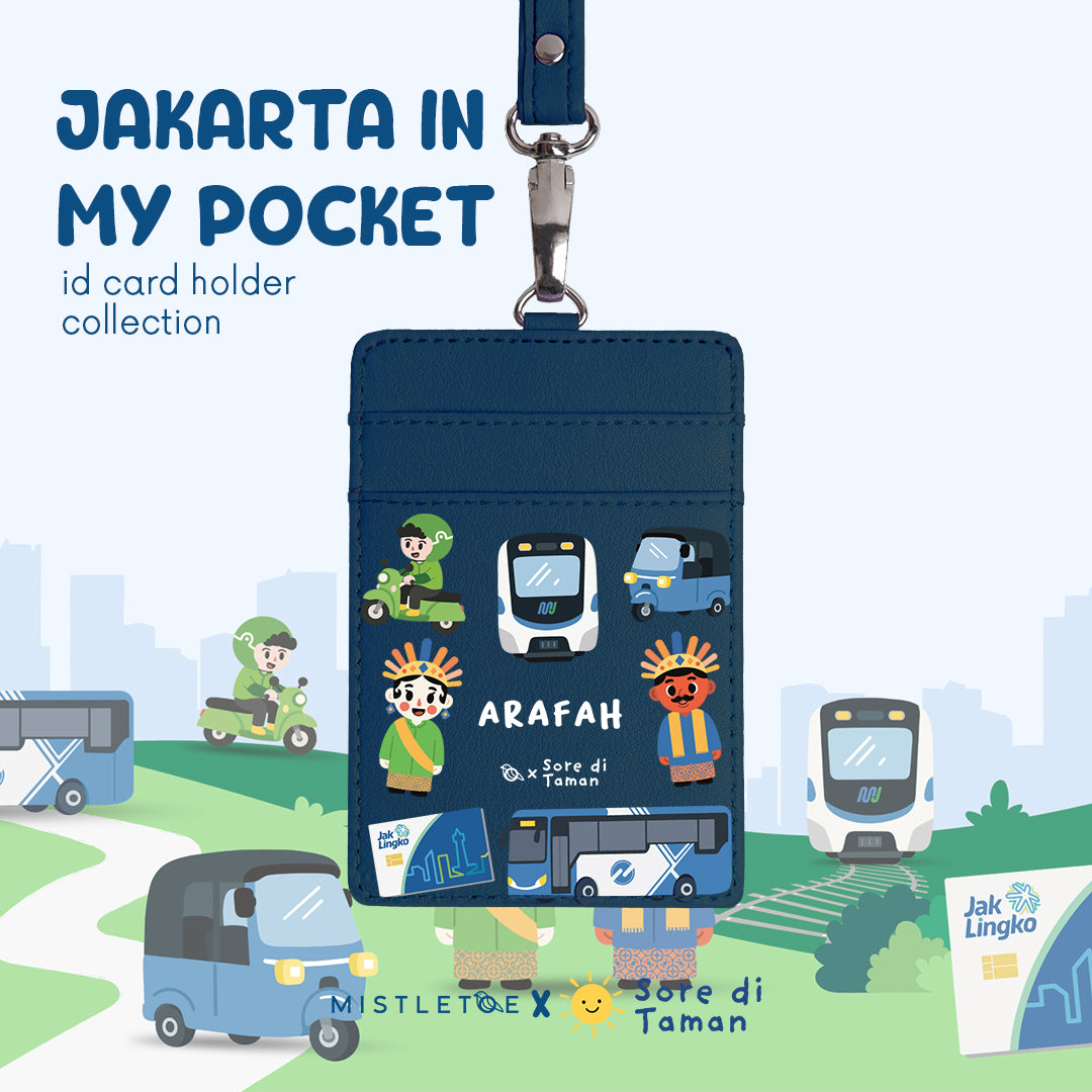 Jakarta in My Pocket - ID Card Holder | Lanyard