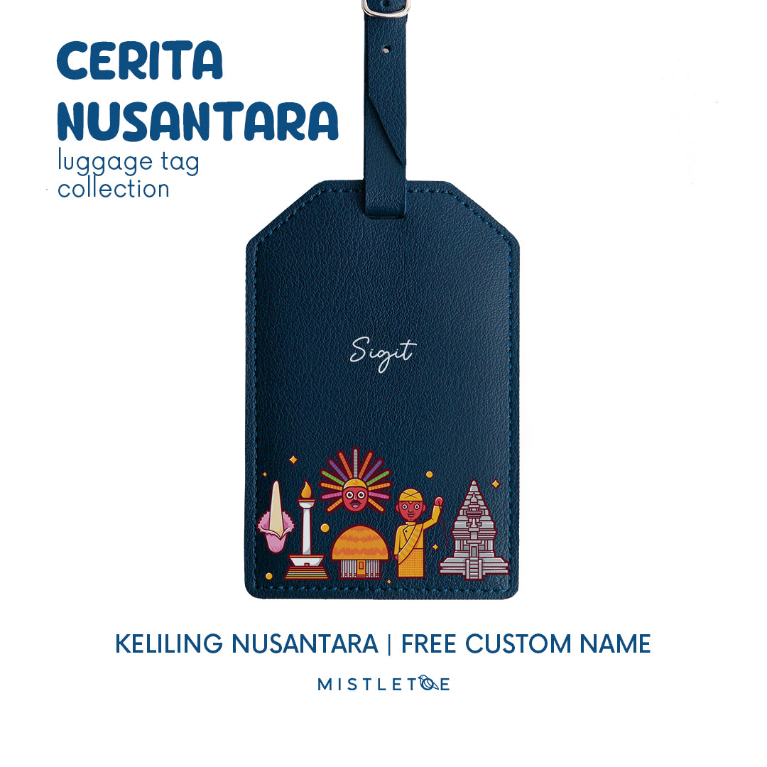Keliling Nusantara - Luggage Tag