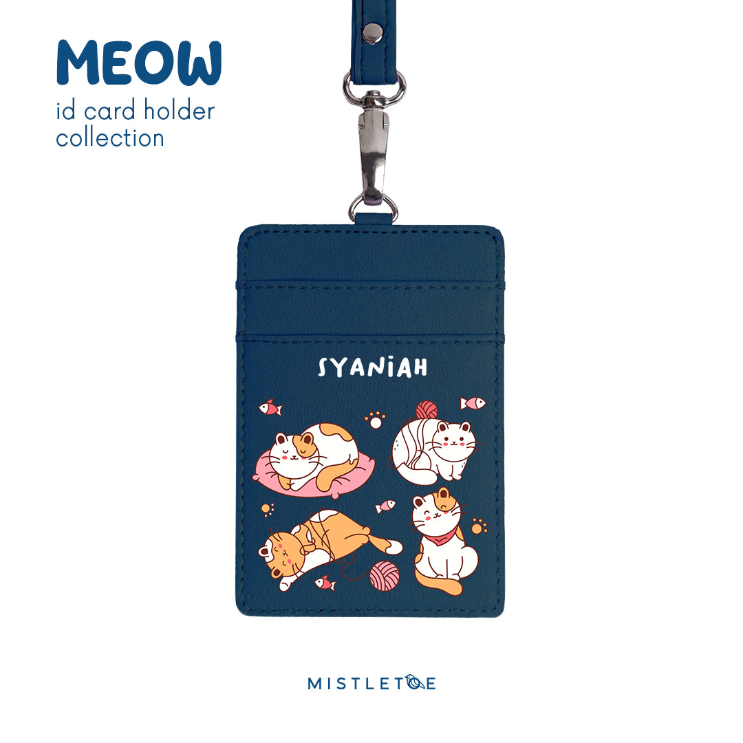 Kitten Nap - ID Card Holder | Lanyard