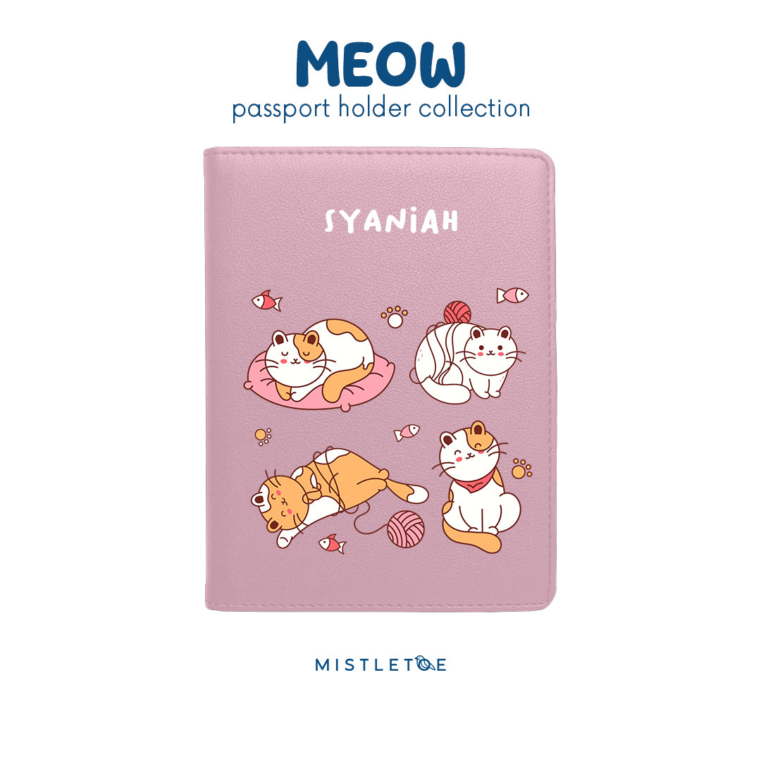 Kitten Nap - Passport Holder