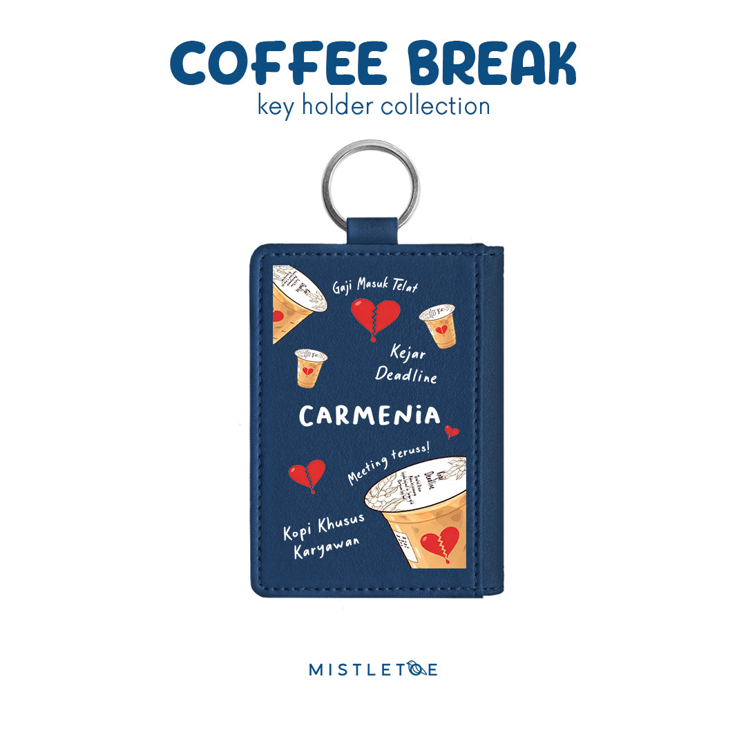 Kopi Deadline - Key Holder - Navy Blue