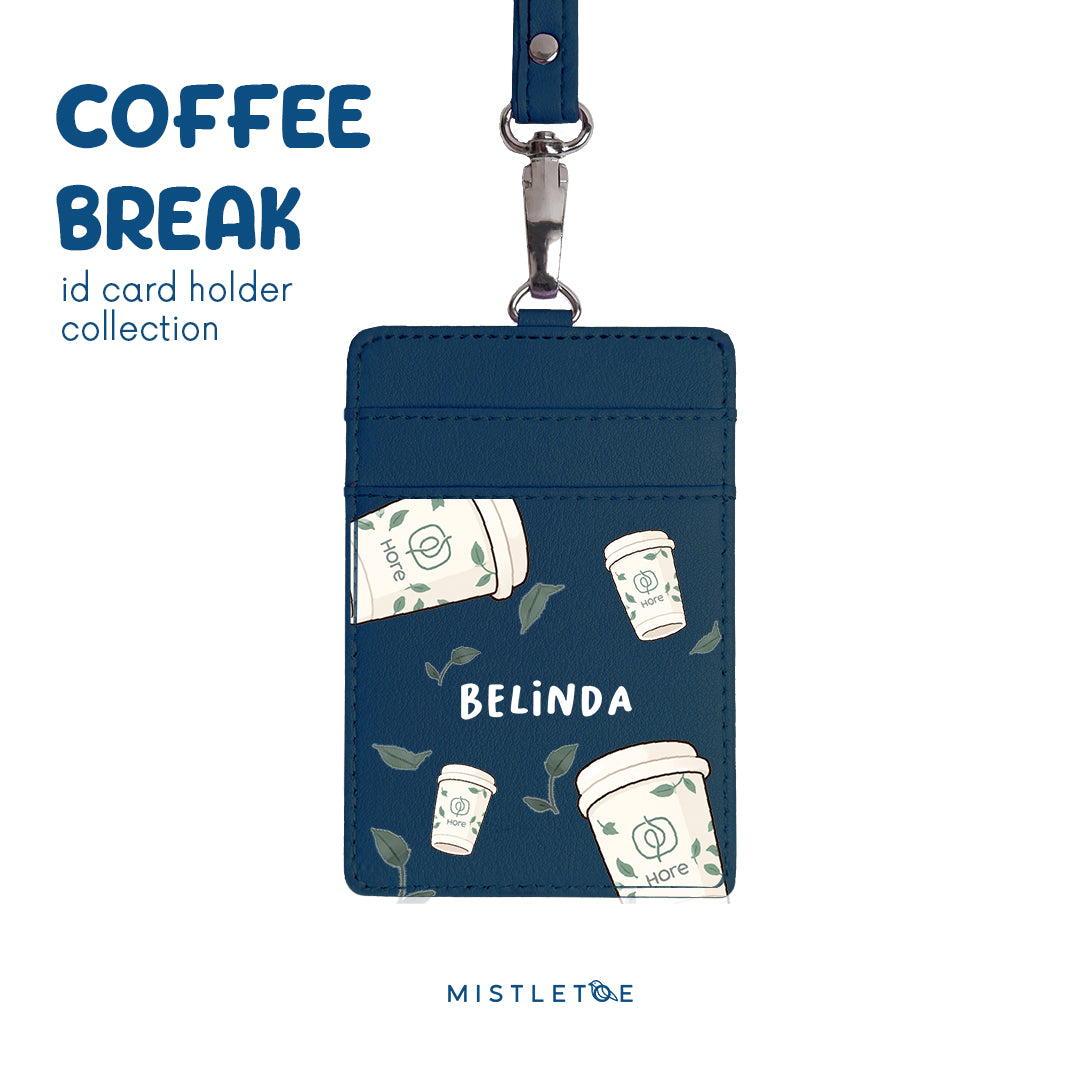 Kopi Hore - ID Card Holder - Navy Blue