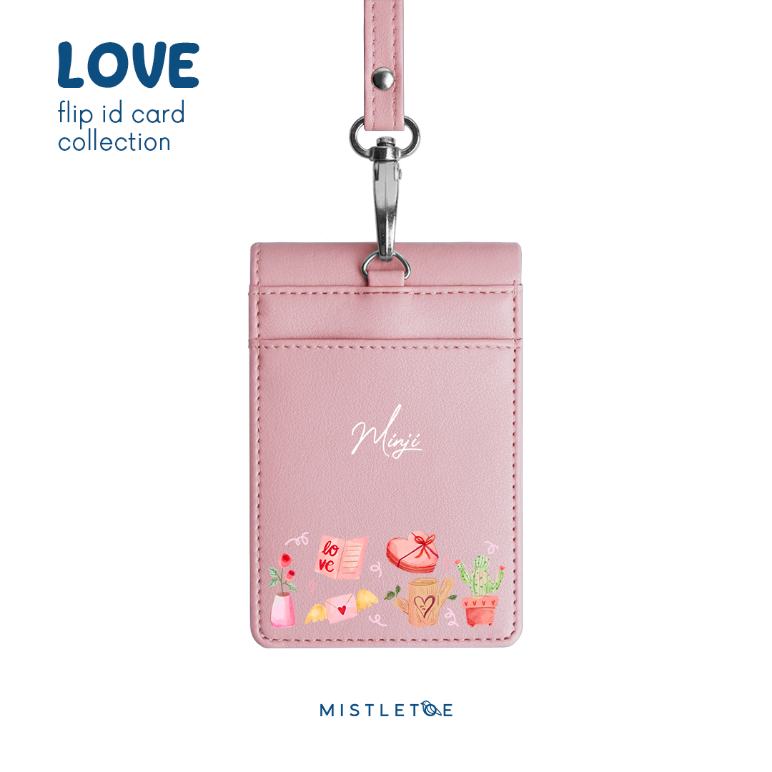 Let Love Grow - Flip ID Card | Lanyard