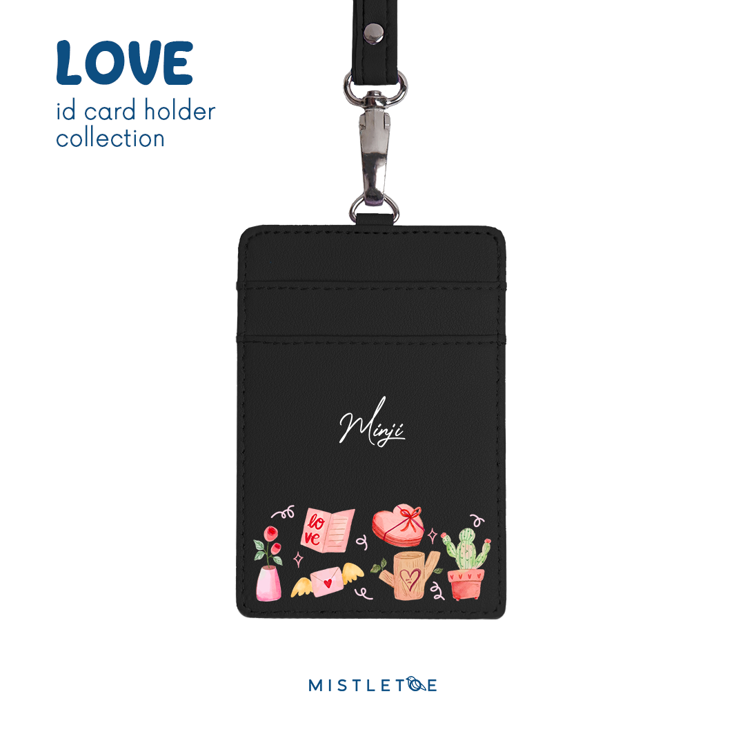 Let Love Grow - ID Card Holder | Lanyard