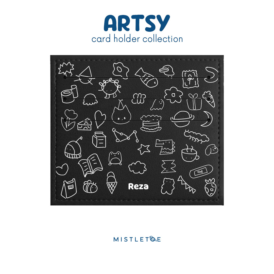 Life in Doodle - Card Holder