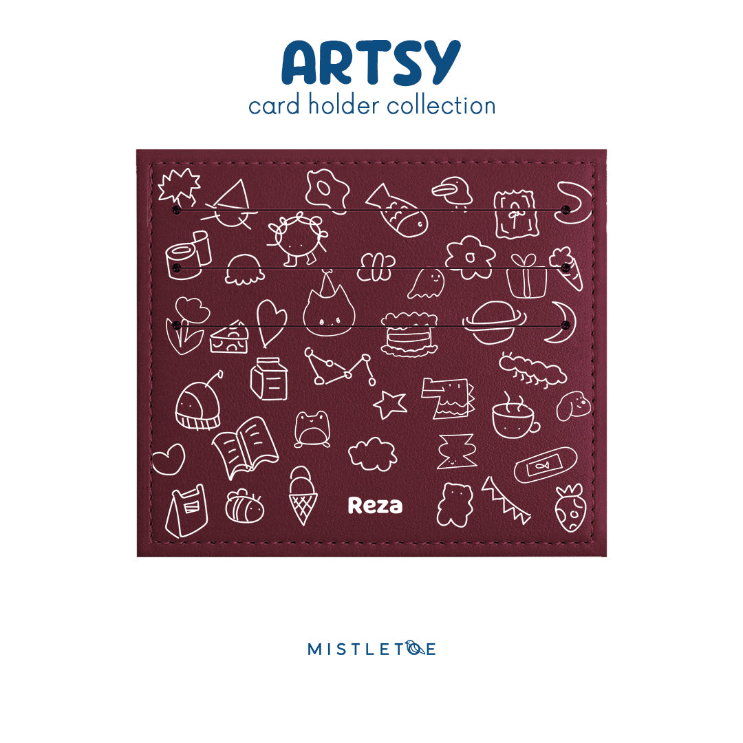 Life in Doodle - Card Holder