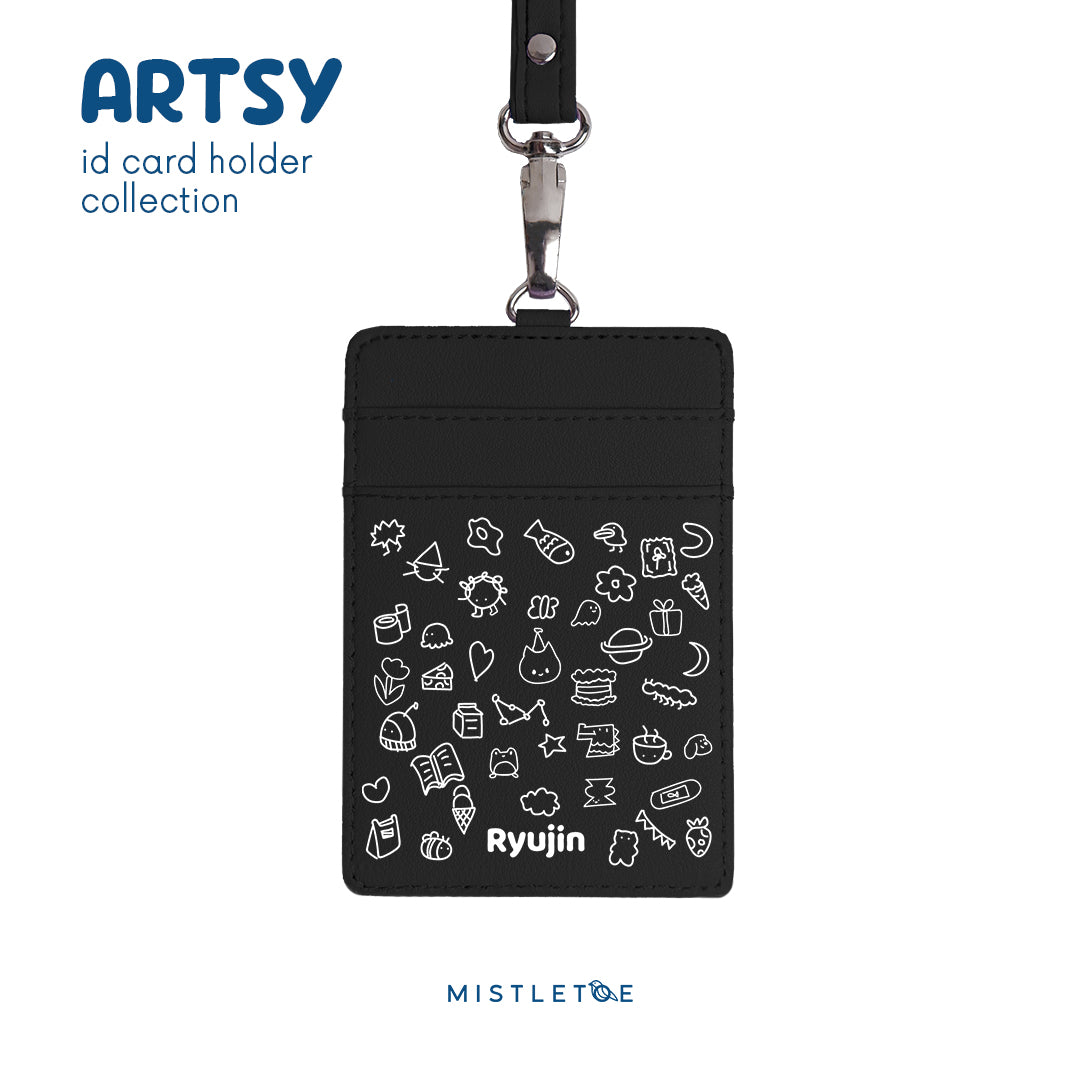Life in Doodle - ID Card Holder | Lanyard
