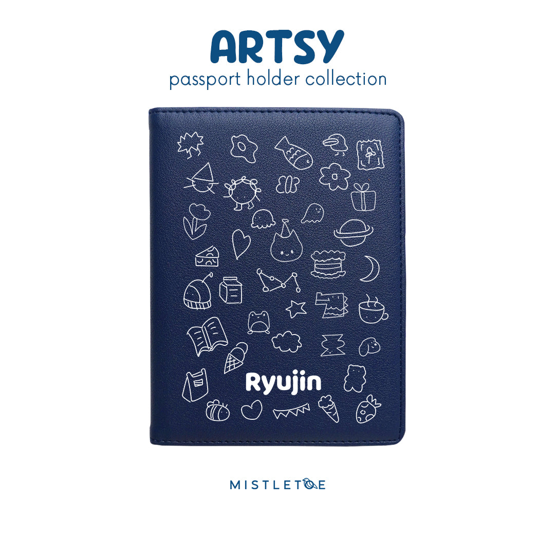 Life in Doodle - Passport Holder