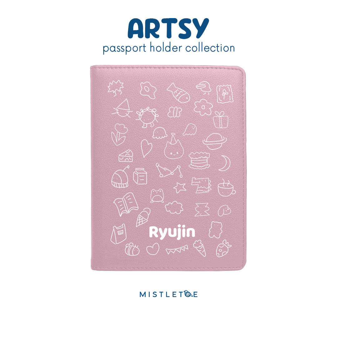 Life in Doodle - Passport Holder