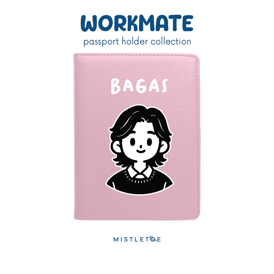 Long Hair Man - Passport Holder