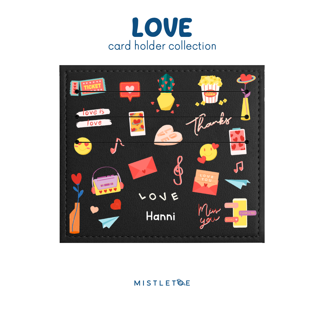 Love Language - Card Holder
