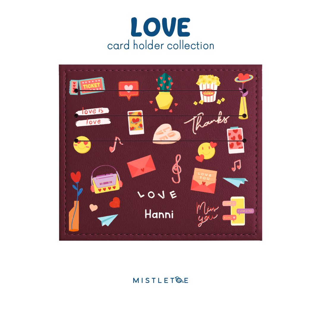 Love Language - Card Holder
